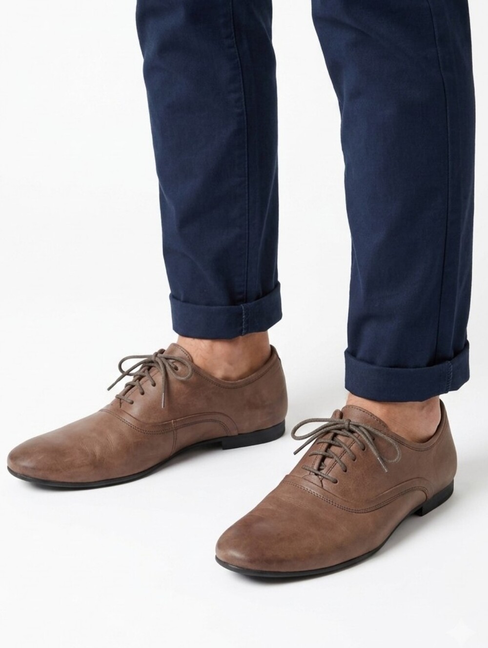 Bed Stu Bricker Light Brown Men's Leather Oxford Shoes